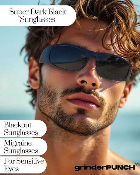 Wrap AroundSunglasses (Black)