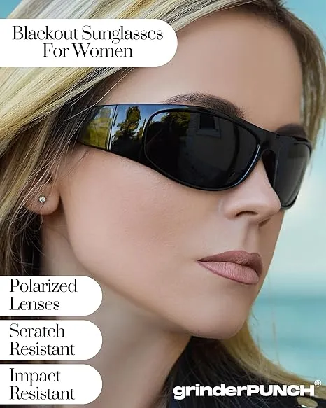 Wrap AroundSunglasses (Black)