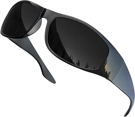 Wrap AroundSunglasses (Black)
