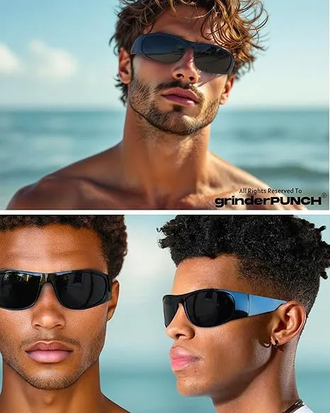 Wrap AroundSunglasses (Black)