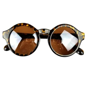 xakxx Fashion Unisex Retro Round Plastic Frame Sunglasses