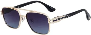 XSJGHLM-Oversized Metal Frame Sunglasses Men Big Frame Luxury Vintage Sun Glasses For Male Classic Eyewear Shades
