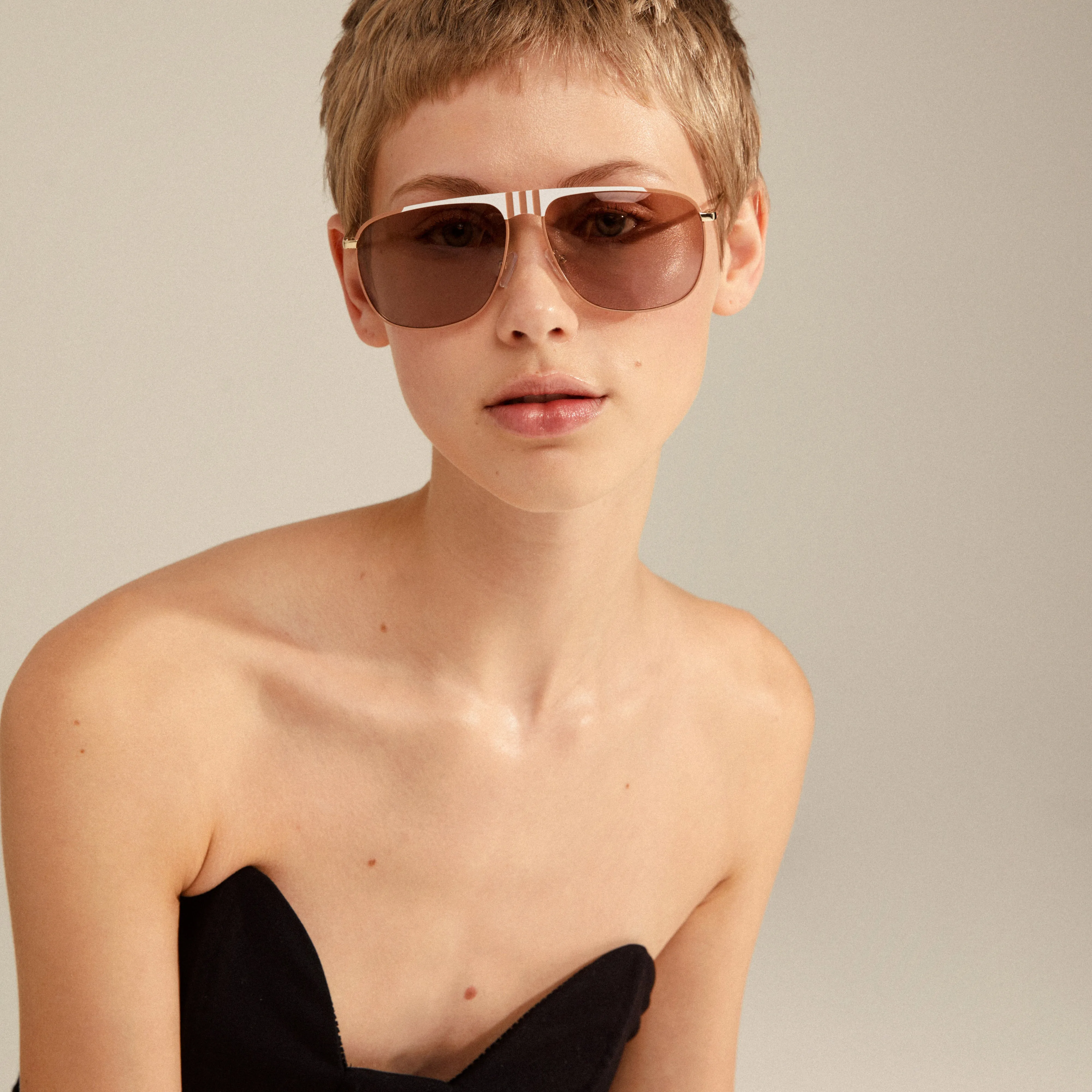 YANARA sunglasses brown/gold