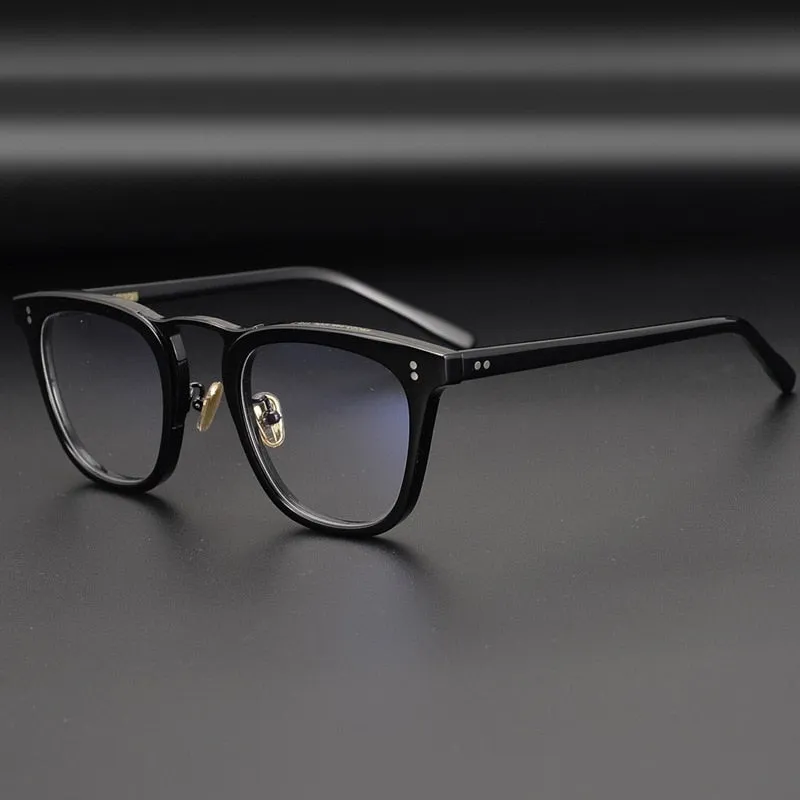 Yimaruili Men's Full Rim Acetate Frame Eyeglasses Y001