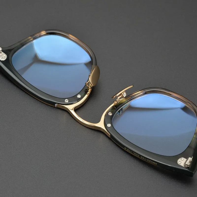 Yimaruili Men's Full Rim Acetate Frame Eyeglasses Y001