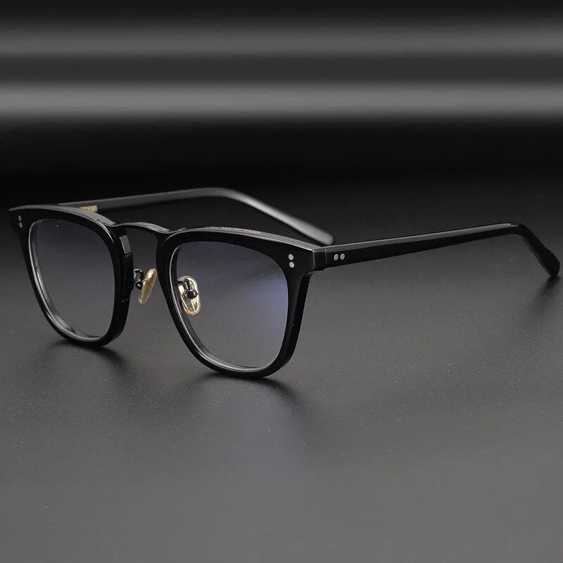 Yimaruili Men's Full Rim Acetate Frame Eyeglasses Y001