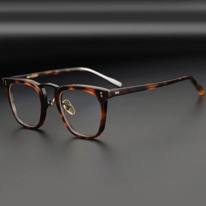 Yimaruili Men's Full Rim Acetate Frame Eyeglasses Y001