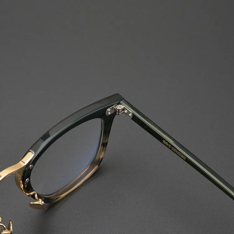 Yimaruili Men's Full Rim Acetate Frame Eyeglasses Y001