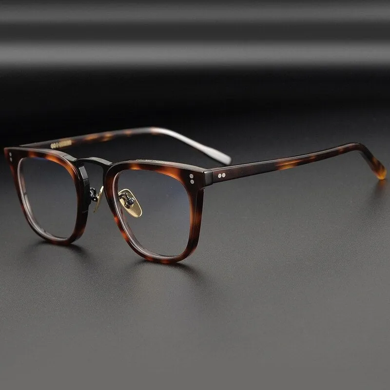 Yimaruili Men's Full Rim Acetate Frame Eyeglasses Y001