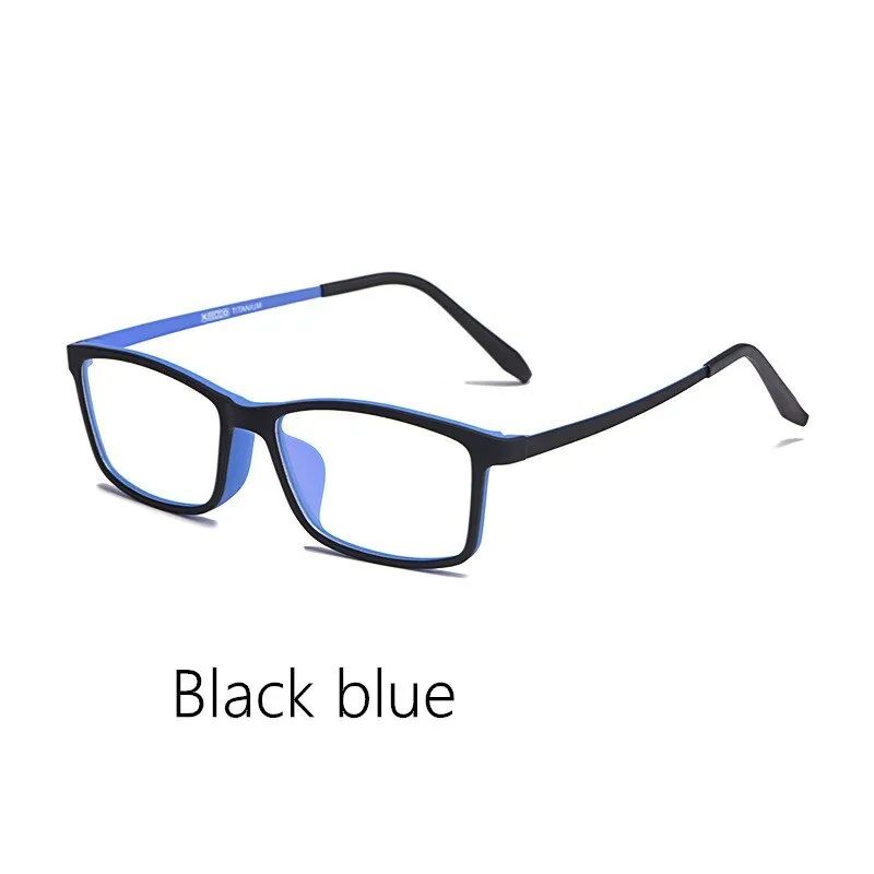 Yimaruili Unisex Full Rim Square Tr 90 Titanium Eyeglasses HR3048