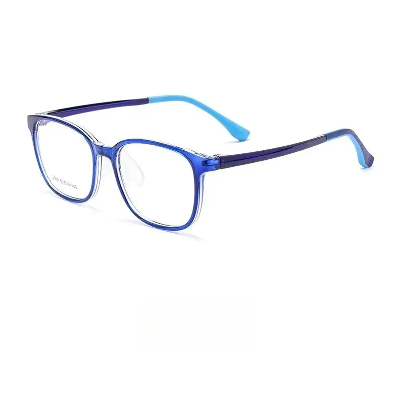 Yimaruili Unisex Youth Full Rim Square Tr 90 Eyeglasses 2606et