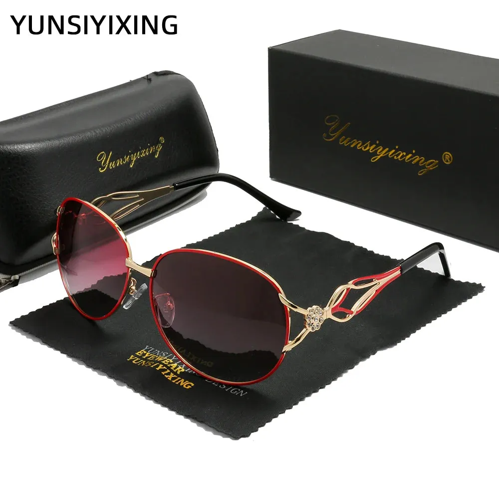 YSYX Polarized Sunglasses Women Butterfly Luxury UV400 Eyewear