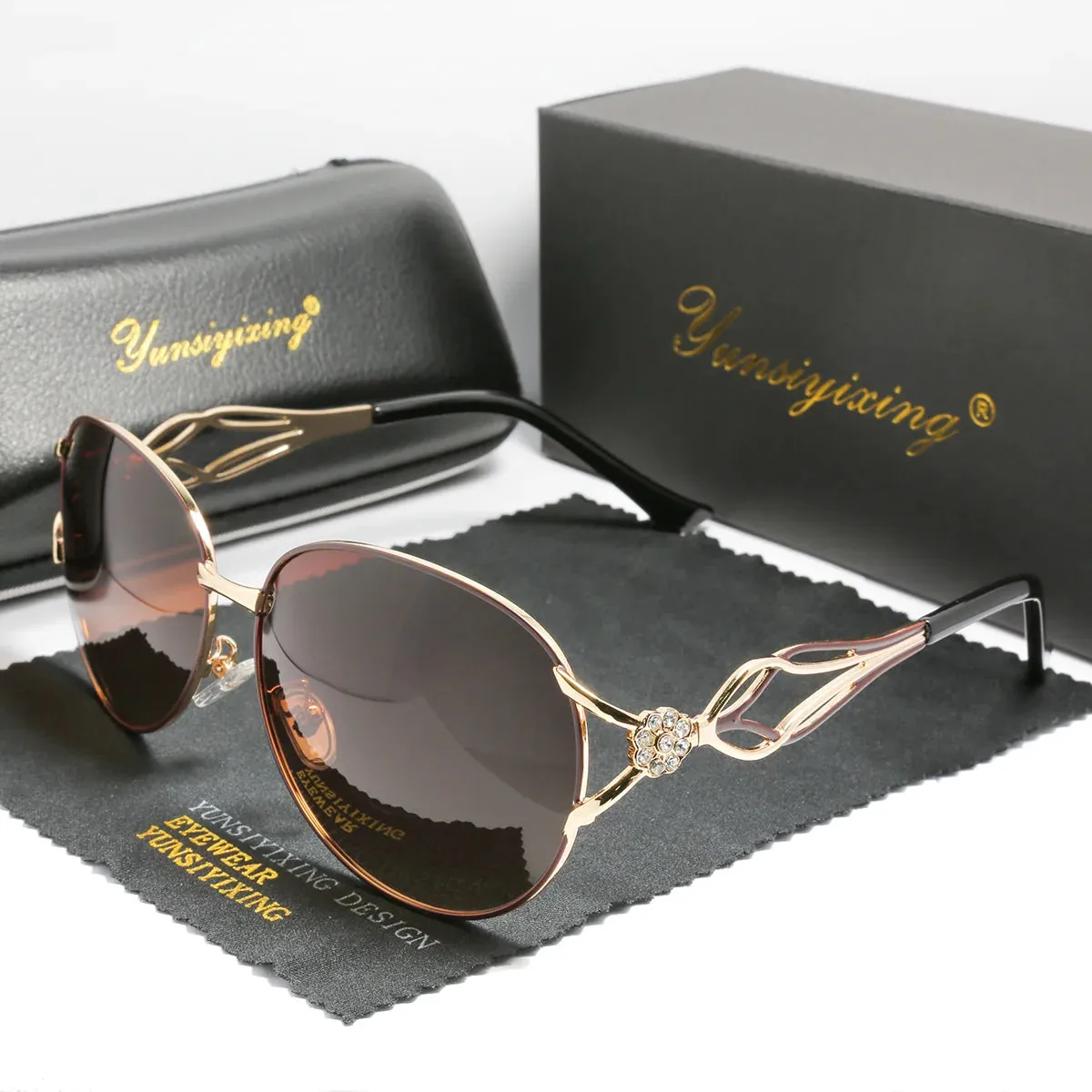 YSYX Polarized Sunglasses Women Butterfly Luxury UV400 Eyewear
