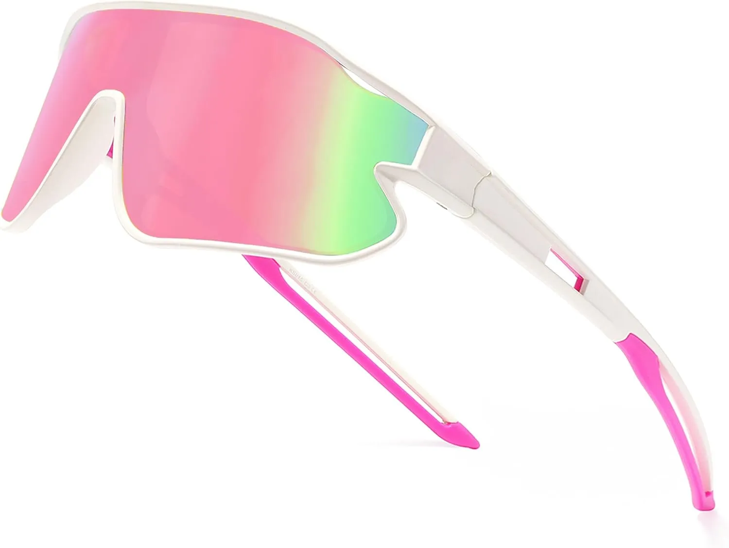 YUNBLL&KO Kids Sunglasses Youth Baseball Sun Glasses TR90 Lightweight Frame UV400 Sports Cycling Sunglasses for Girls Boys