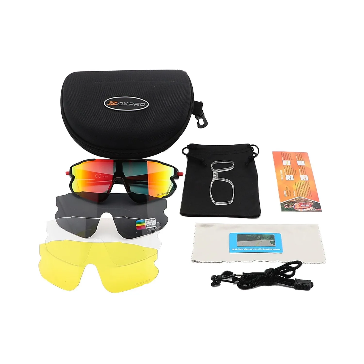 ZAKPRO Professional Outdoor Sports Cycling Sunglasses