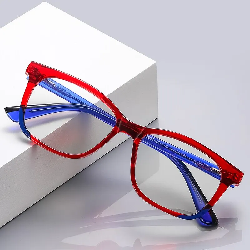 Zirosat Children's Unisex Full Rim Square Tr 90   Cp Eyeglasses 20206