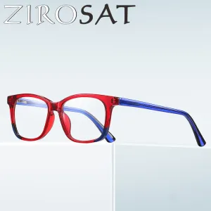 Zirosat Children's Unisex Full Rim Square Tr 90   Cp Eyeglasses 20206